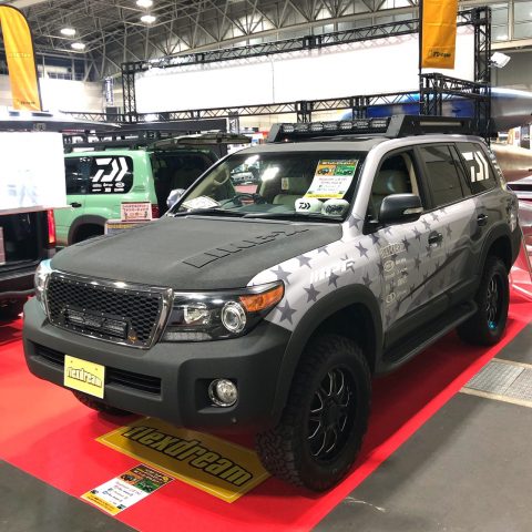 キープキャスト　ランクル１００　サポートカー　バス　